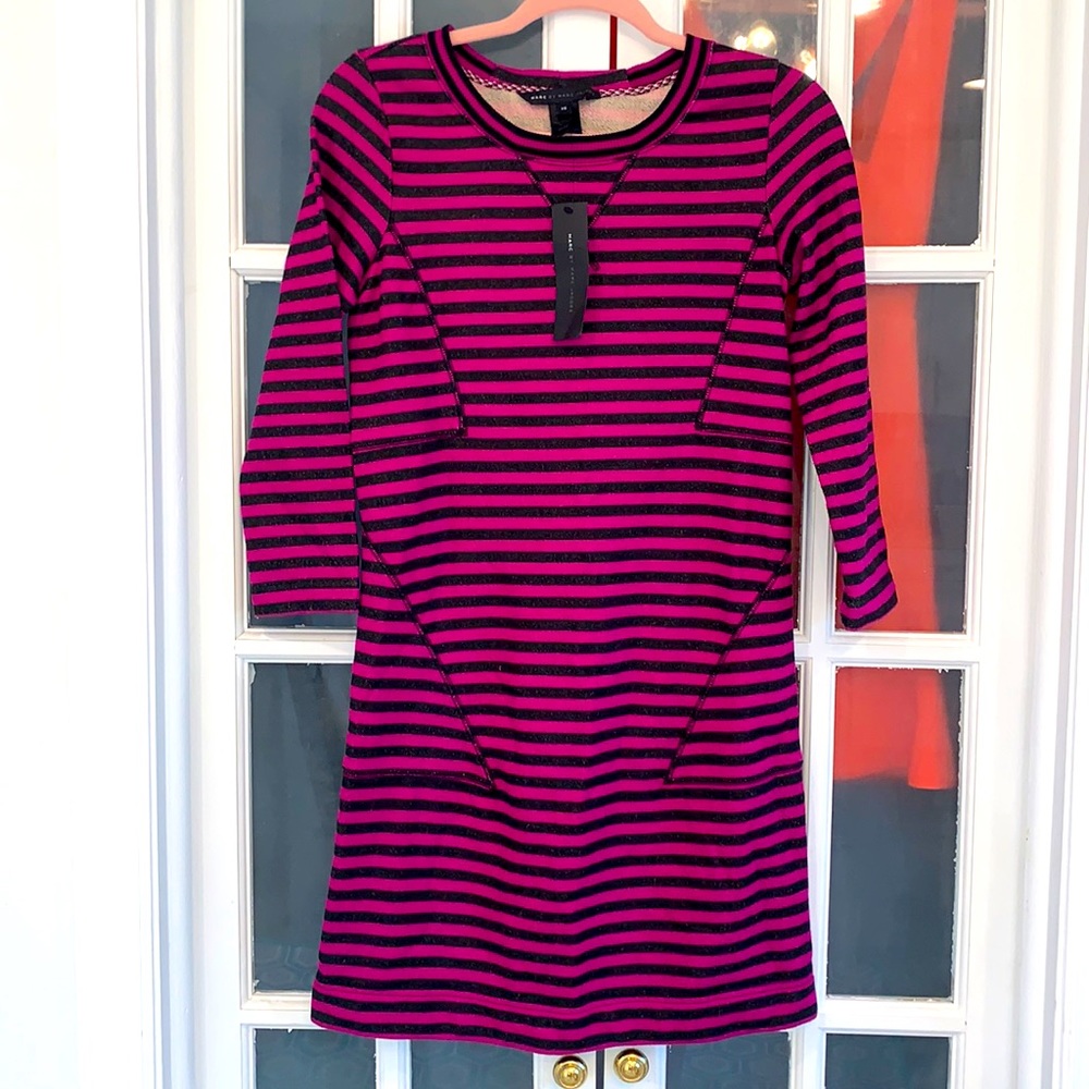 Marc by Marc Jacobs striped sweatshirt dress